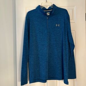 Under Armour Blue HeatGear Pullover